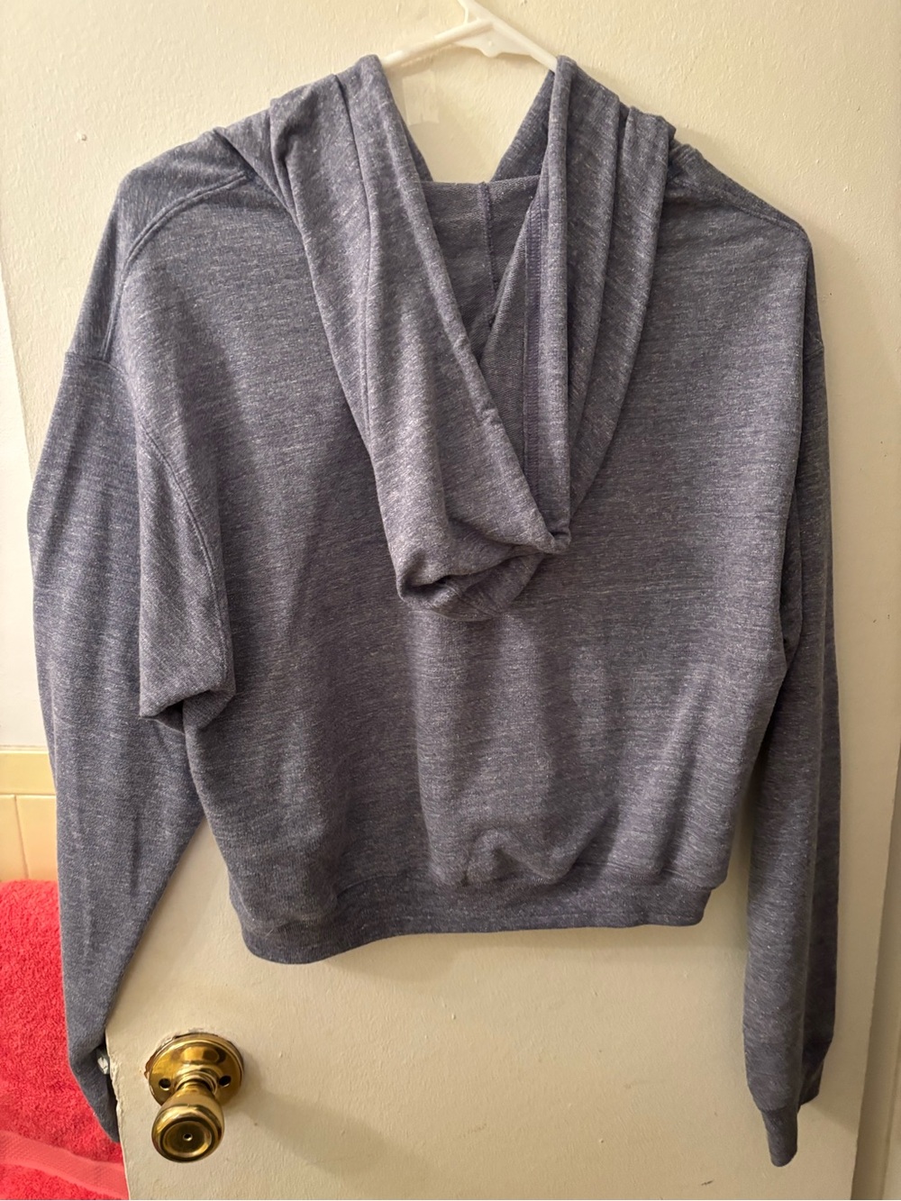 Women's Hooded Lightweight Gray Sweater